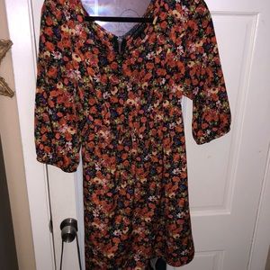 Vintage floral dress